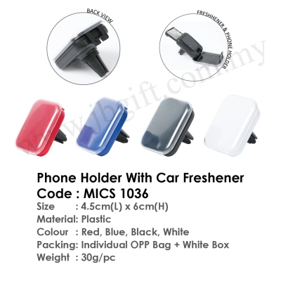 Phone Holder With Car Freshener MICS 1036