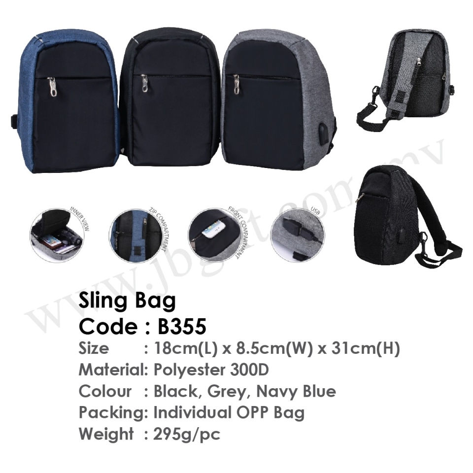 Sling Bag B355 Backpack Bag