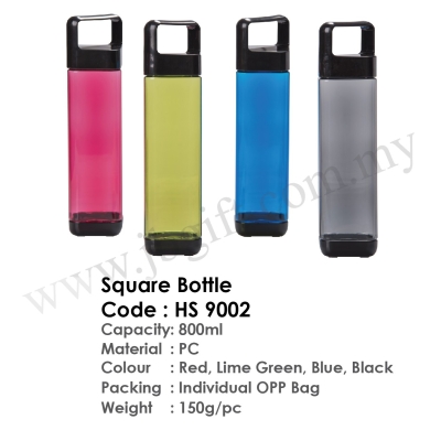 Square Bottle HS 9002