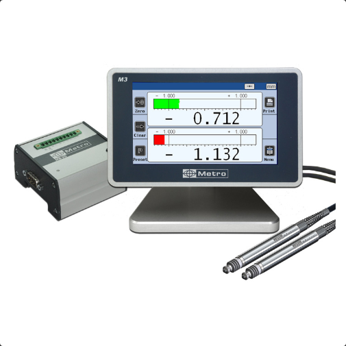 M3 - Touch Screen Display Unit for 2 probes