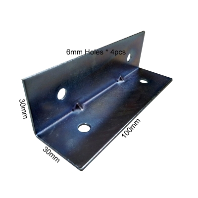 L Shape Bracket With 4 x M6 Holes