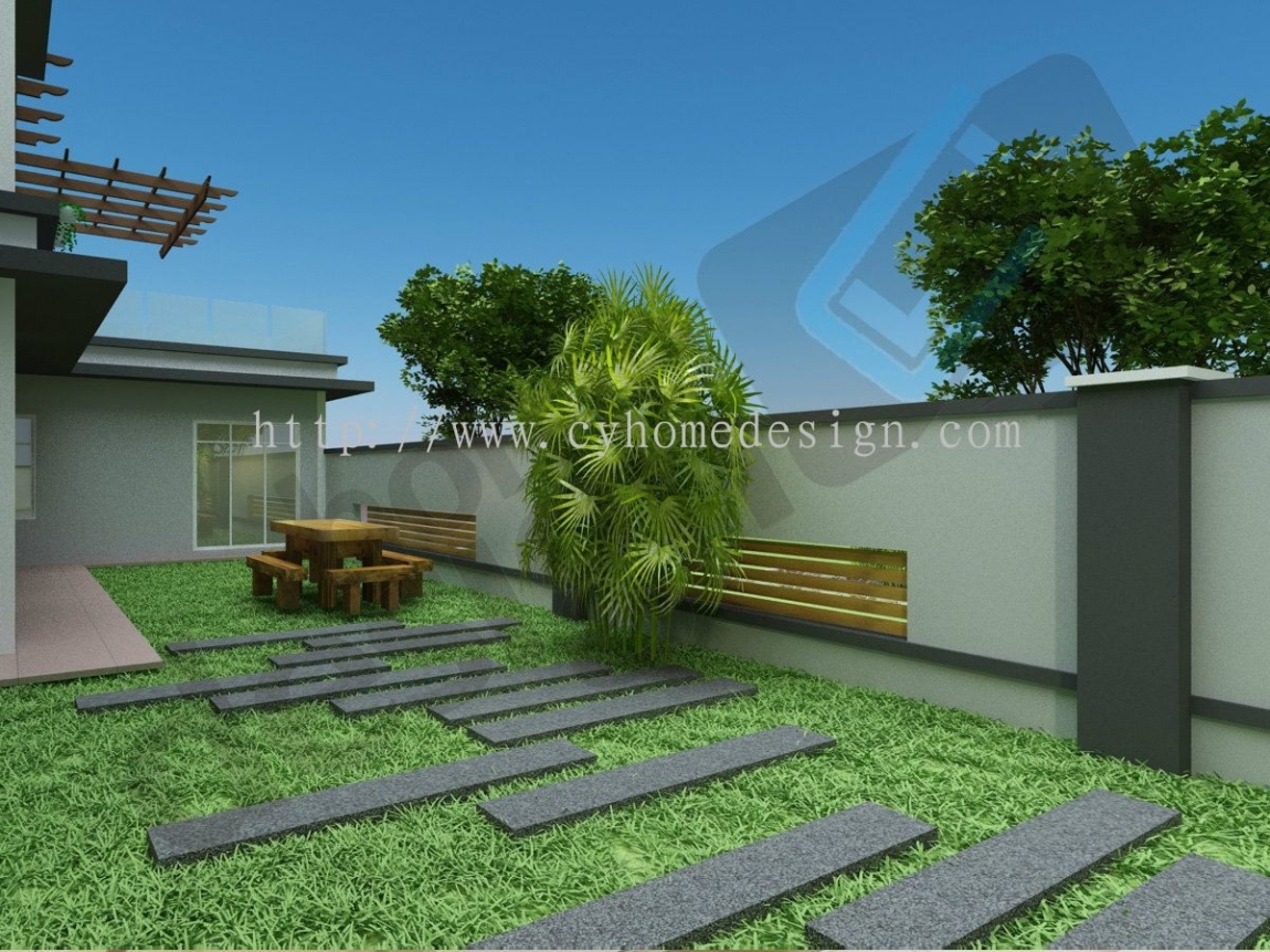 Outdoor 3D Design Outdoor / Exterior Drawing  3D Design Drawing