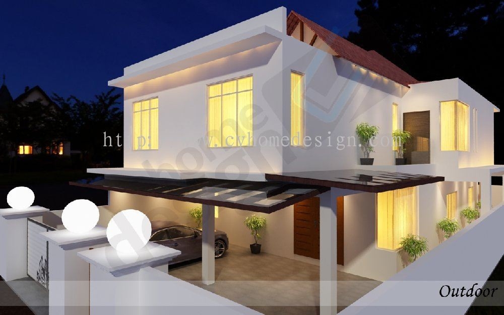 Outdoor 3D Design Outdoor / Exterior Drawing  3D Design Drawing