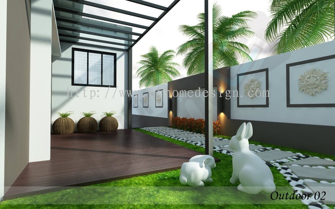 Outdoor 3D Design Outdoor / Exterior Drawing  3D Design Drawing