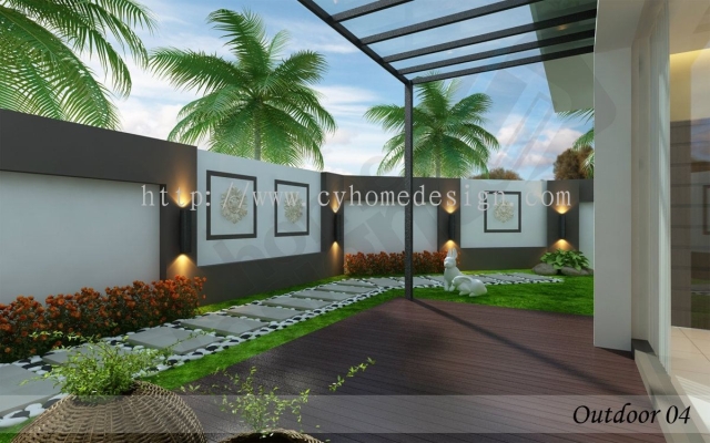 3D Outdoor Design Drawing