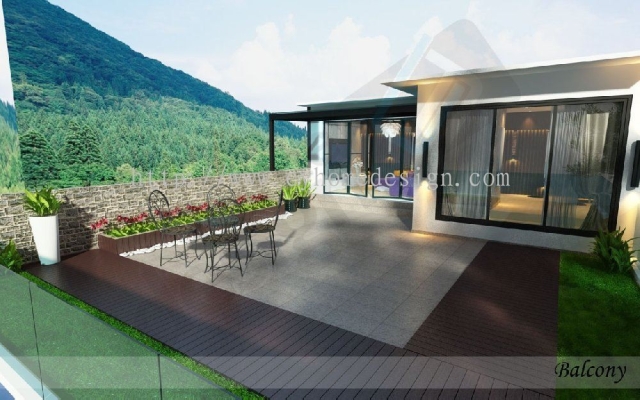 3D Outdoor Design Drawing