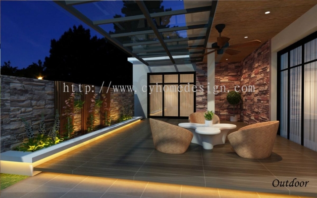 3D Outdoor Design Drawing