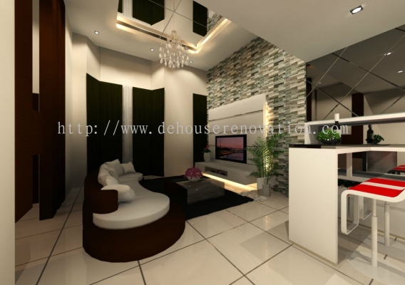 3D Interior Design Drawing