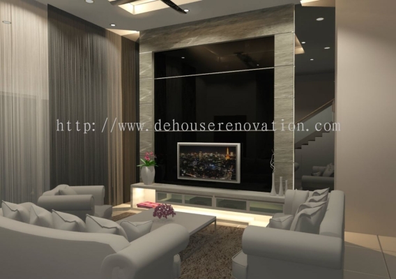 3D Interior Design Drawing