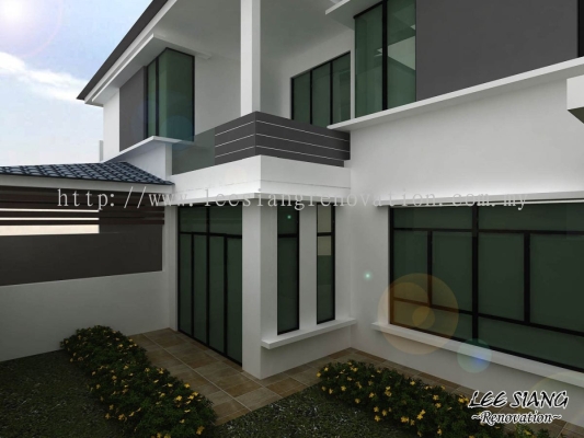 3D Outdoor Design Drawing