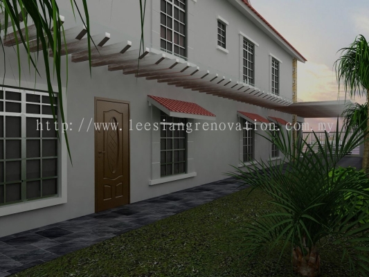 3D Outdoor Design Drawing