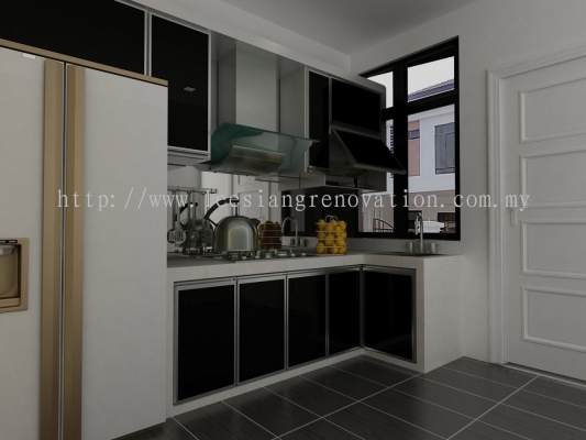 Kitchen Cabinet Design 3D