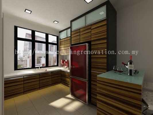 Kitchen Cabinet Design 3D