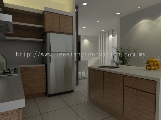 Kitchen Cabinet Design 3D