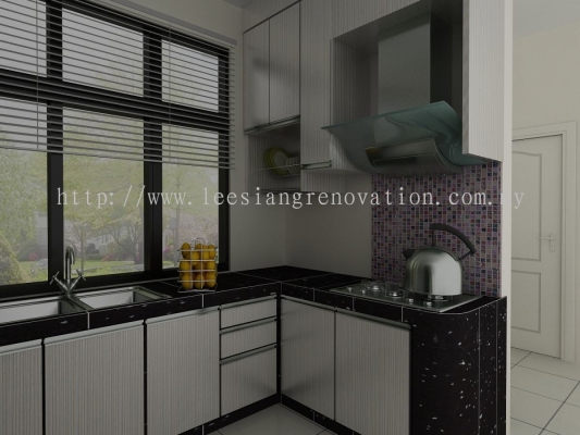 Kitchen Cabinet Design 3D