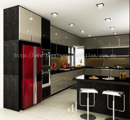 Kitchen Cabinet Design 3D