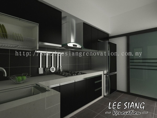 Kitchen Cabinet Design 3D