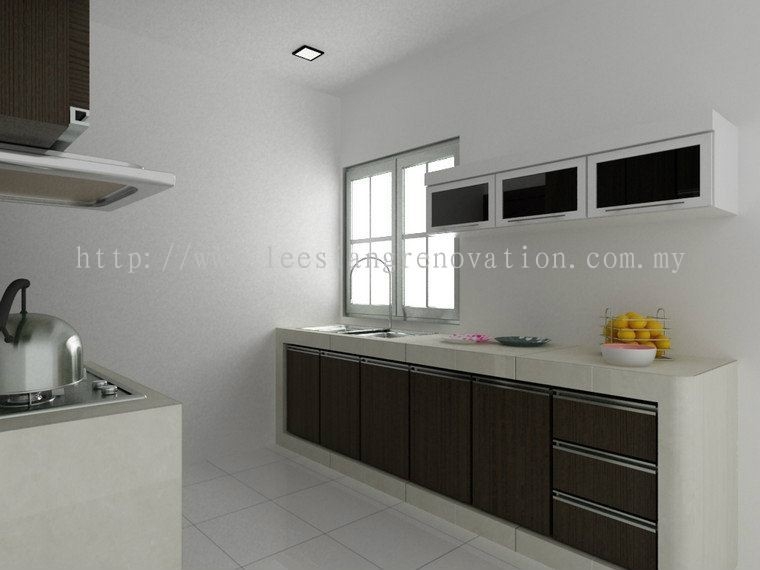 Reka bentuk Almari Dapur Dapur Reka Bentuk 3D