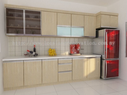 Reka bentuk Almari Dapur 3D