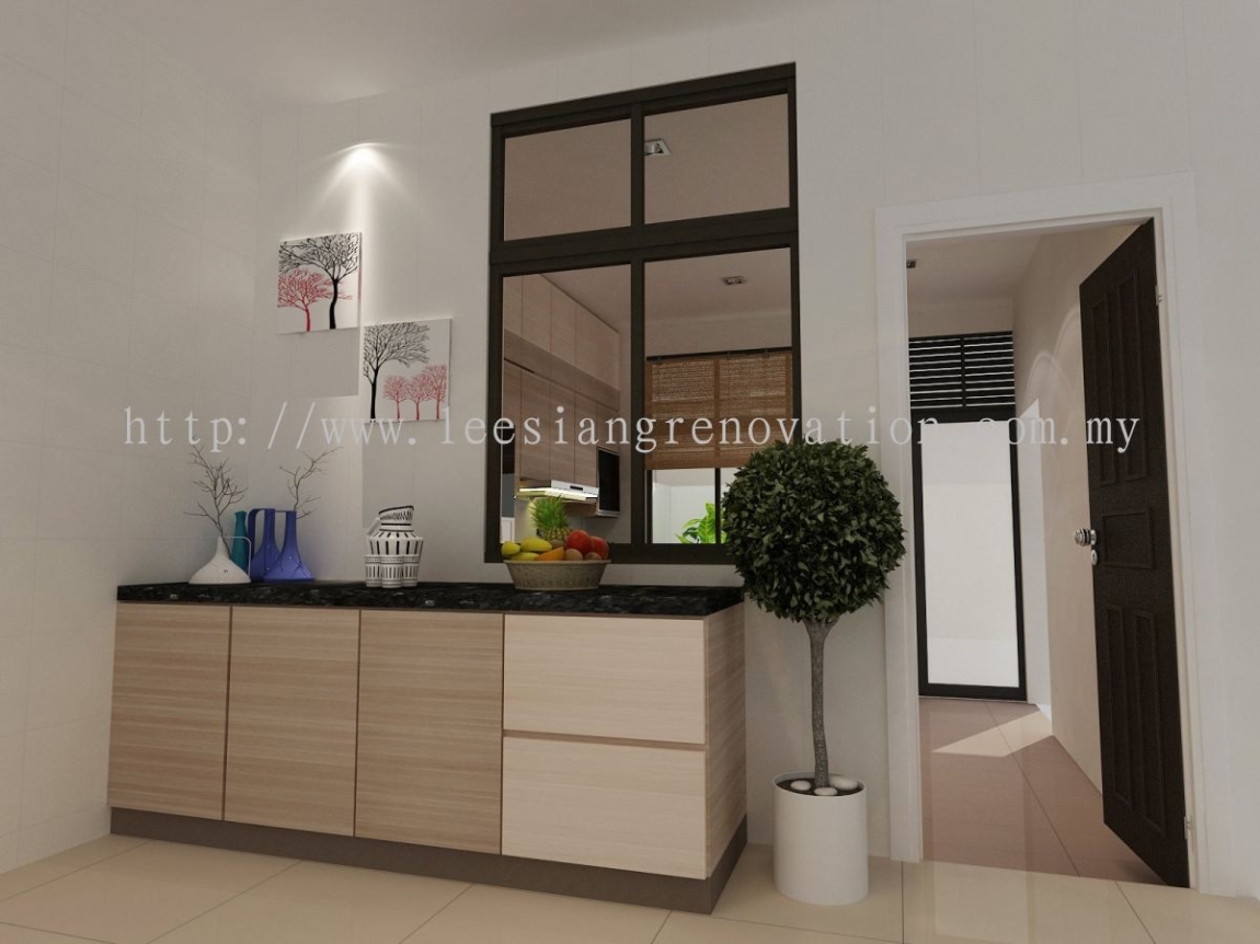 Reka bentuk Almari Dapur 3D Kabinet Dapur Dapur Reka Bentuk 3D