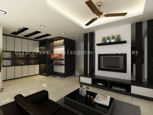 Reka bentuk Almari Dapur 3D