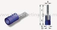 PVC INSULATED BLADE TERMINALS TERMINALS