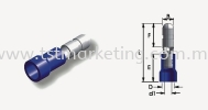 PVC INSULATED BULLET DISCONNECTS DISCONNECTS