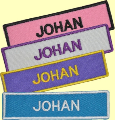 Nametag Sulam