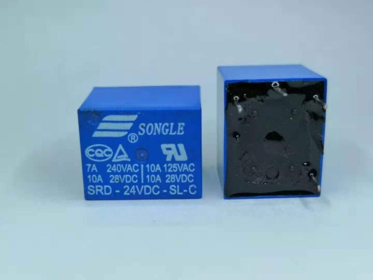 SONGLE Power Relay SRD-24VDC-SL-C4P PCB Type 4pin