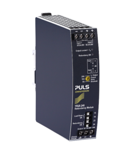 Redundancy modules with MOSFET technology