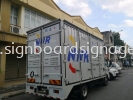 NNR Global Logistics Truck Lorry Die Cut Sticker Delivery Trucks TRUCK LORRY STICKER