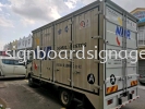 NNR Global Logistics Truck Lorry Die Cut Sticker Delivery Trucks TRUCK LORRY STICKER