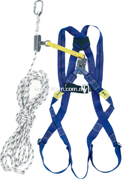 MILLER FALL PREVENTION SAFETY HARNESS SET TITANIUM SLOPING ROOF