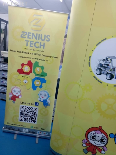 Zenius Tech Roll up bunting 2X6FT
