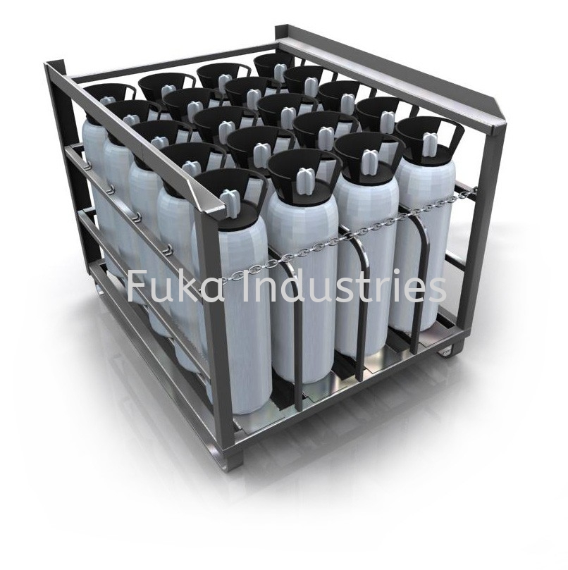 Cylinder Rack Steel Pallet Cage Galvanised Steel Pallet Selangor ...