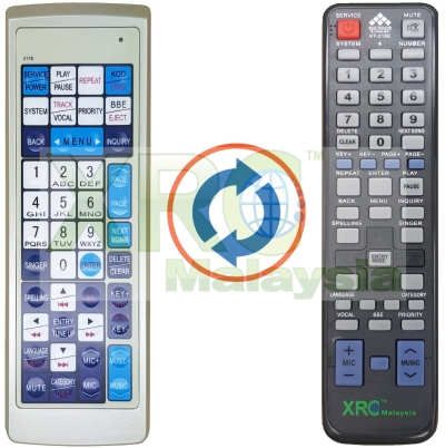 KV-211E BESTSOUND TECHNOLOGY VOD KTV REMOTE CONTROL