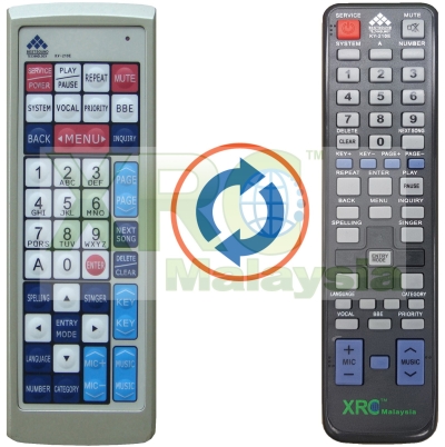 KV-210E NIPPON VOD KTV REMOTE CONTROL