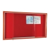 Wooden Frame Cabinet Notice Board With Velvet Board Wooden Notice Board Notice Board