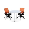 Round discussion table with inula leg Discussion Table Office Table