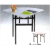 Foldable Triangular Table VFQ Folding Table Office Table