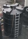 DCM 10000 - LMDPE Tank  PE Conical Top with Manhole DCM Series Type 3 PE Rotational Molded Storage Tank