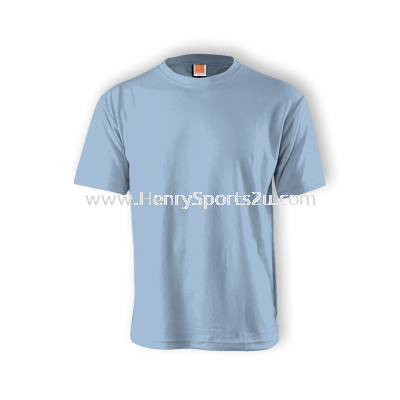 QD0410 Light BlueOren Sport Quick Dry Round Neck LIGHT BLUE