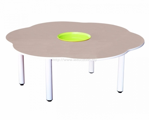 Q030 4'Flower Shaped Manipulatives Table H52cm