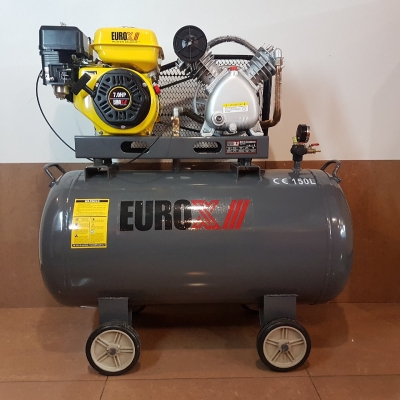 EuroX EAX-7170 7HP 8bar 150Lts Gasoline Engine Air Compressor ID31008  