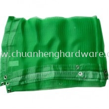 PVC CONSTRUCTION SAFETY NETTING 1.83M (W) X 5.1M (L) (GREEN