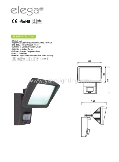 SL02752DG/20W