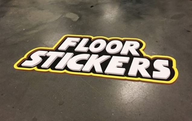 Floor sticker