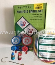 MANIFOLD GAUGE 5FT R410 ALUMINIUM TYPE