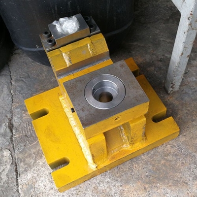 Custom Made Die Holder Base for Ironworker