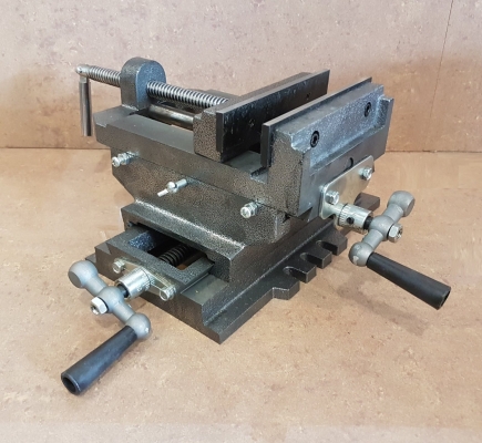 6" 15kgs Cross Slide Vise ID33976